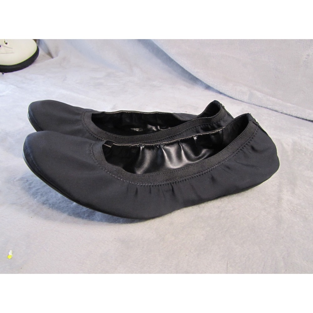 Bandolino Edition 2 Womens Black Fabric Ballet Flats Shoes Size 10.5 M NEW - Picture 2 of 7